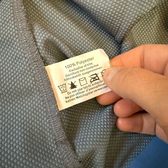 Arc’teryx Delta LT Zip Neck Women’s Pullover Light Blue Size L - Picture 6 of 6